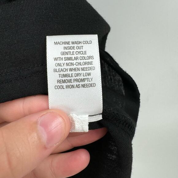 Vintage xhilaration Y2K black one shoulder ruffle blouse. - Picture 4 of 6